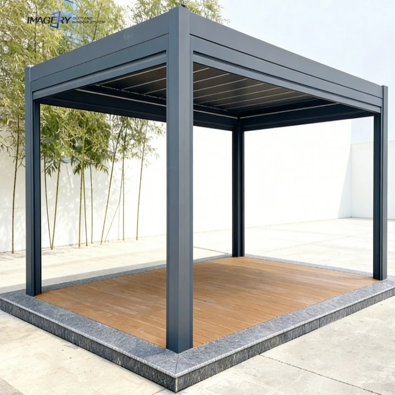 Aluminum Louvered Motorized Pergola best