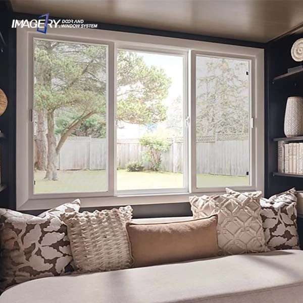 Aluminum Sliding Windows With Double Glass